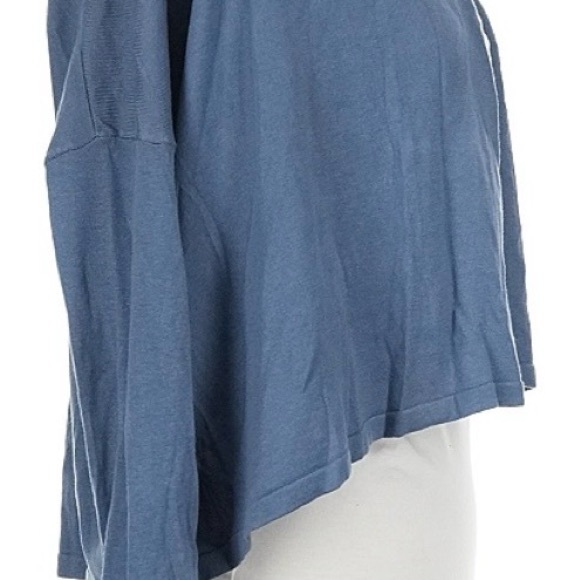 MaxMara Blue Open Front Shrug - Picture 4 of 5
